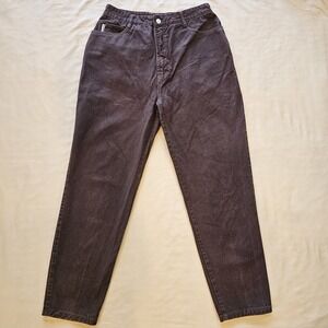 Vintage Bongo by Gene Montesano Juniors 13 Brown Mom Jean‎ High-Rise Made in USA